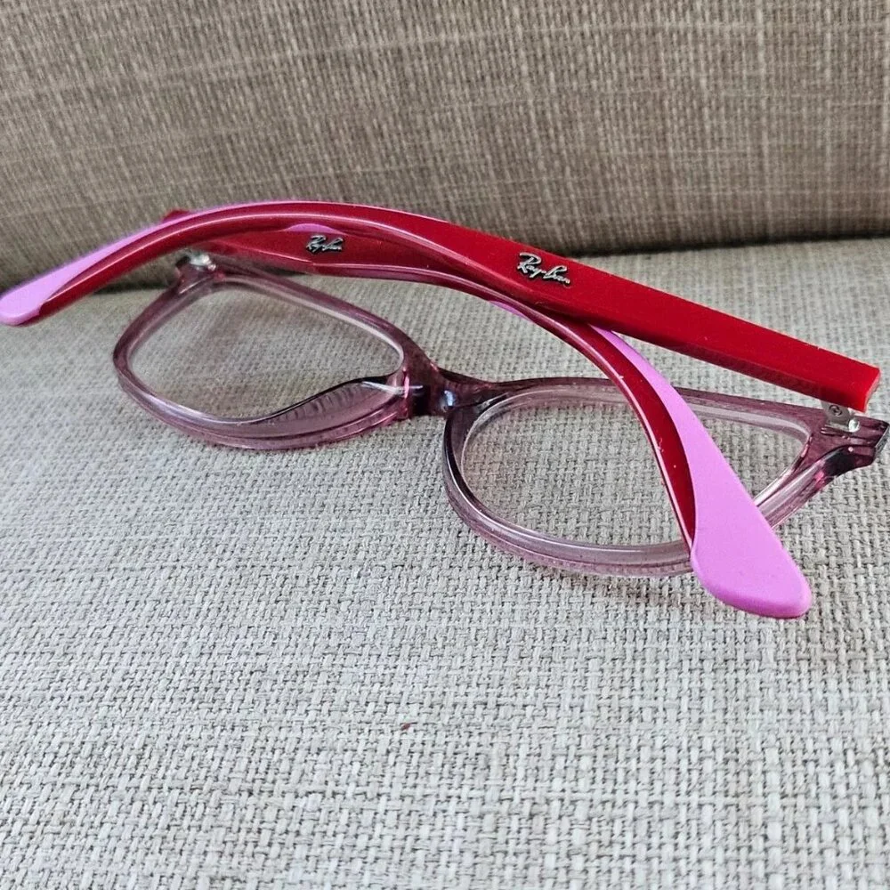 Ray-Ban Youth Glasses Frame RB1586 3777 Red/Pink Eyeglasses 47[]16 130